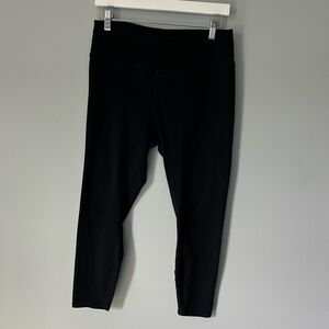Fabletics 7/8 Black Powerhold Leggings XL